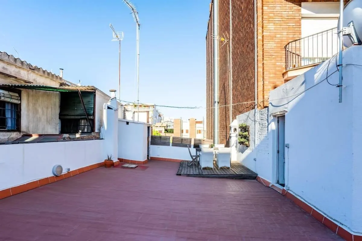 Appartement Private Terrace Attico 3Bd In Gran De Gracia à Barcelone Espagne