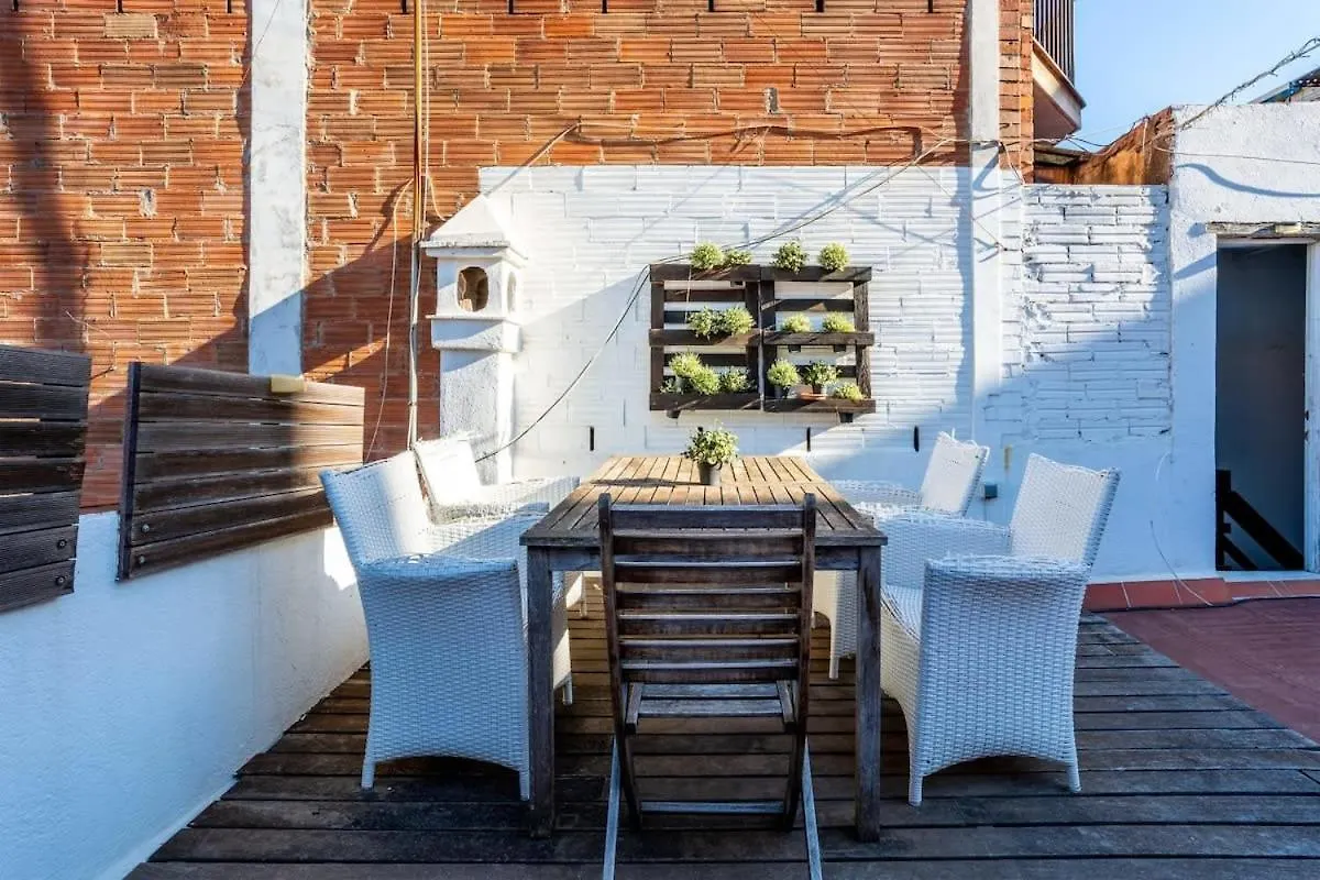 Appartement Private Terrace Attico 3Bd In Gran De Gracia à Barcelone